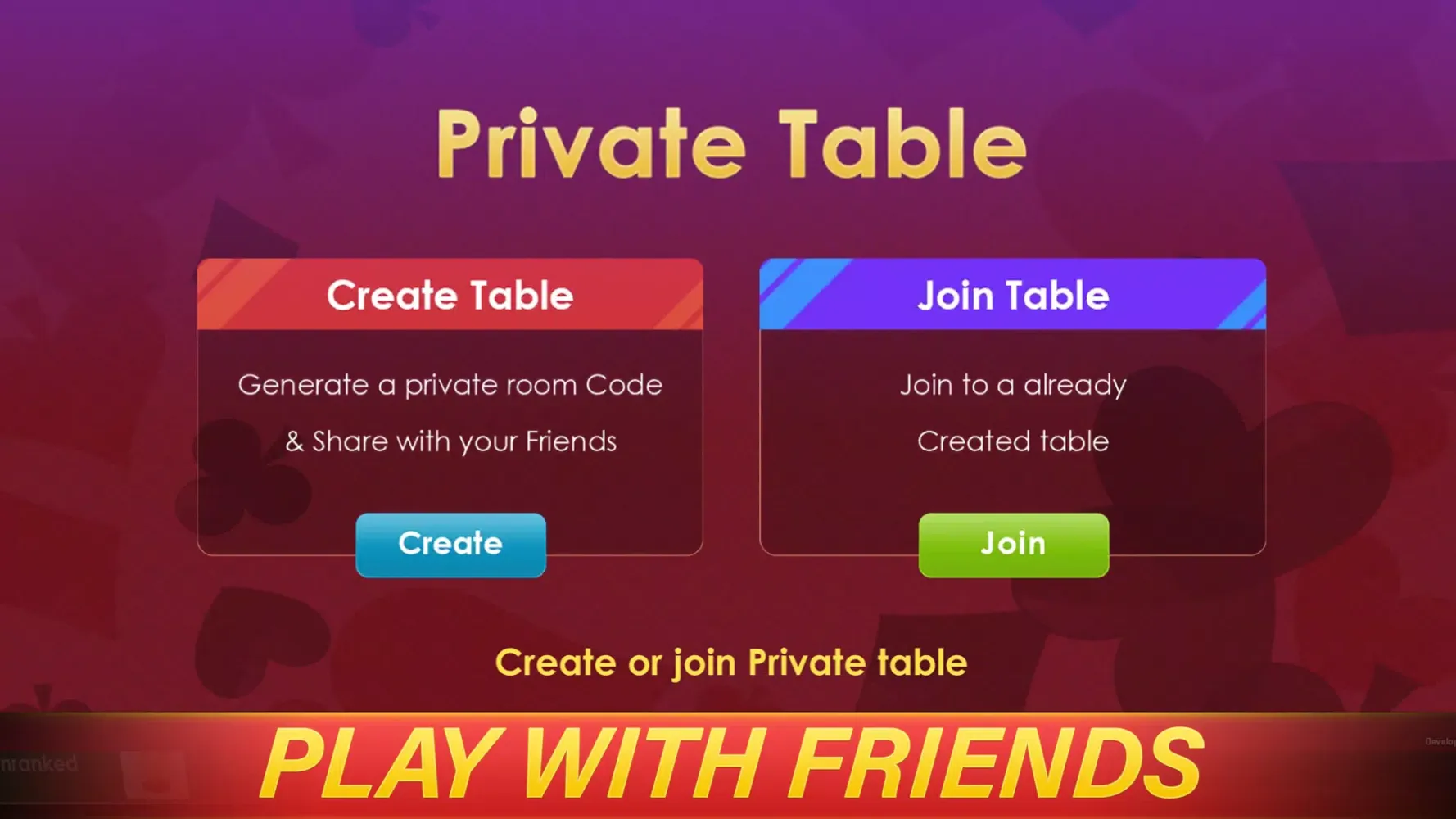 Ảnh chụp màn hình của 29 card game online play