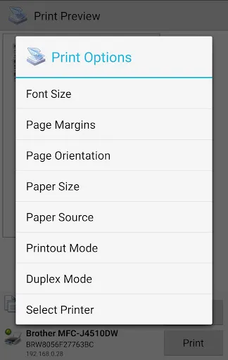 PrinterShare Mobile Print Screenshots