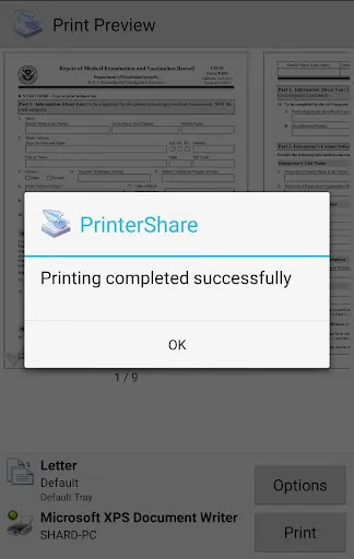 PrinterShare Mobile Print Screenshots