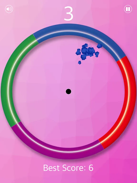 Tangkapan layar HitDrops - Reflexion game - iPad 