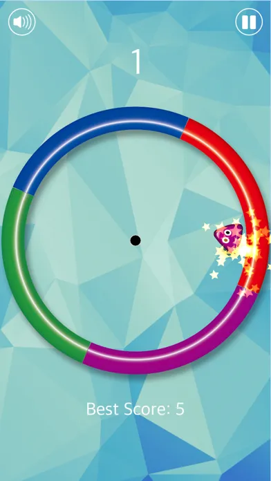 Tangkapan layar HitDrops - Reflexion game -