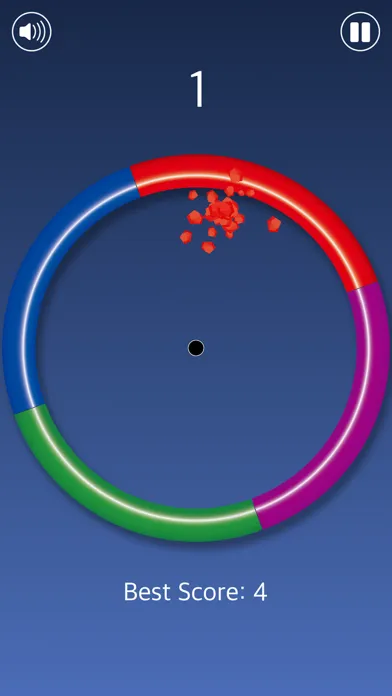 Tangkapan layar HitDrops - Reflexion game -