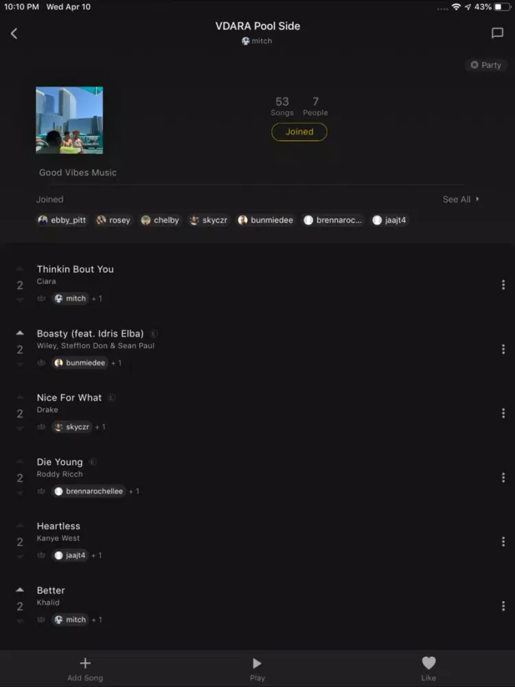 Amplifi Music iPad  Screenshots