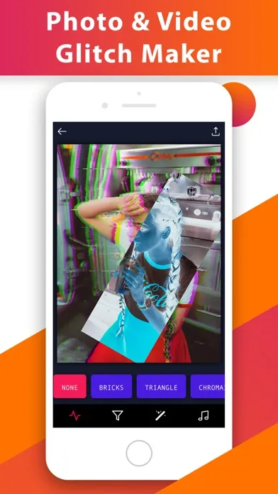 صور Glitch Video Photo 3D Effect.s