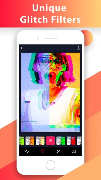 صور Glitch Video Photo 3D Effect.s