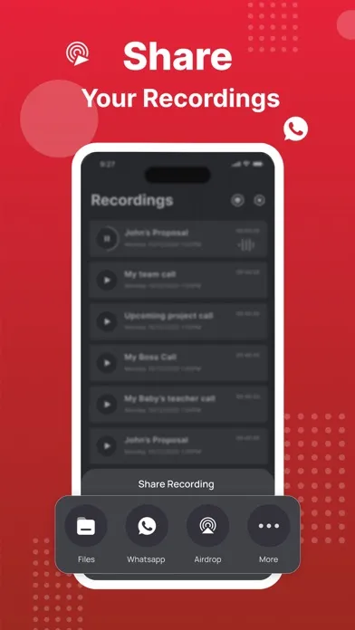 ACR - Auto Call Recorder Screenshots