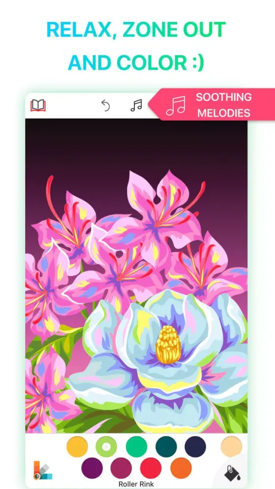 coloR Coloring Book for Adults Screenshots