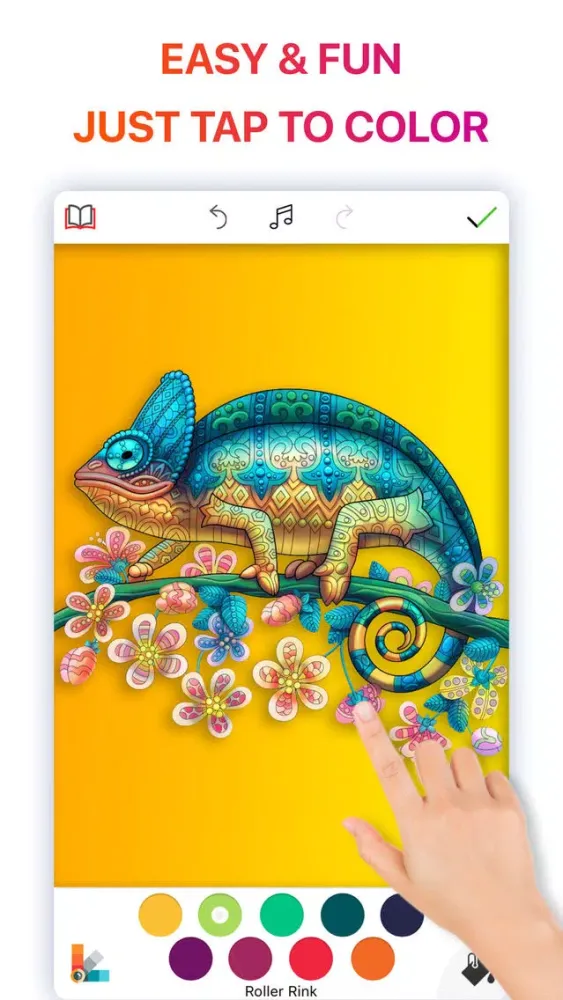 coloR Coloring Book for Adults Screenshots