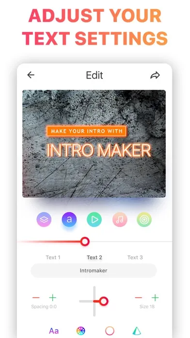 Tangkapan layar Intro Music Video, Movie Maker