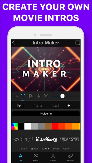 Скриншоты Intro + 3D Movie Trailer Maker