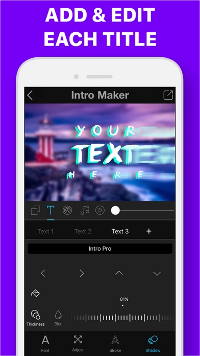 Скриншоты Intro + 3D Movie Trailer Maker