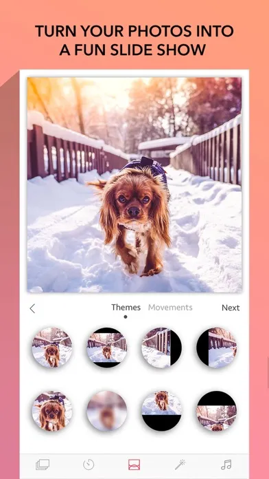 Slide - Picture Clips Video Show Maker with Music應用截圖