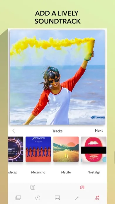 Slide - Picture Clips Video Show Maker with Music應用截圖