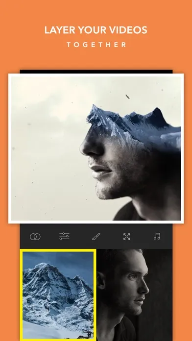 Video BlendEr -Free Double ExpoSure EditOr SuperImpose Live EffectS and OverLap MovieS Screenshots