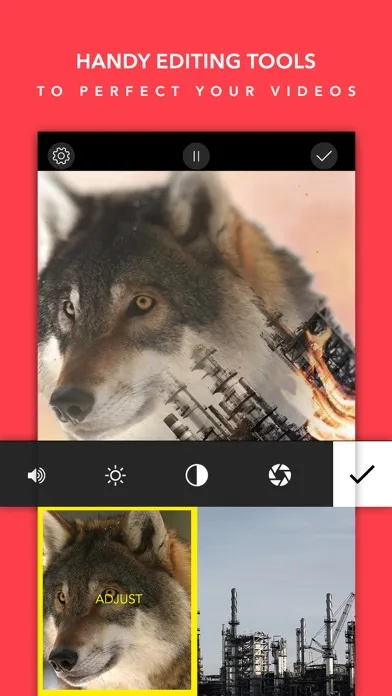 Video BlendEr -Free Double ExpoSure EditOr SuperImpose Live EffectS and OverLap MovieS Screenshots