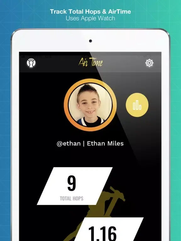 Capturas de tela do AirTime - Count Your Jumps! iPad 