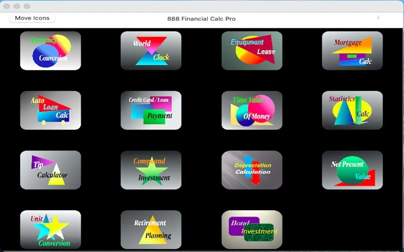 888 Financial Calc Pro سکرین شاٹس