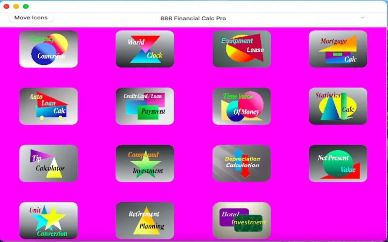 888 Financial Calc Pro سکرین شاٹس
