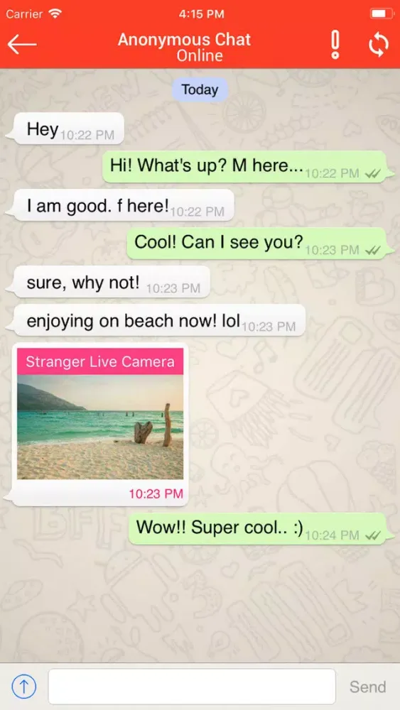 Anonymous Chat - Stranger Chat应用截图