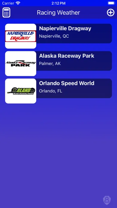 Racing Weather应用截图