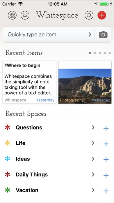 Whitespace - Writer & Editor Ekran Görüntüleri