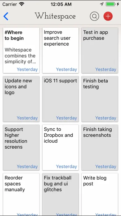 Whitespace - Writer & Editor Ekran Görüntüleri