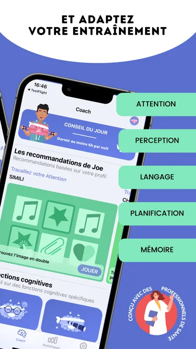 JOE, votre coach cérébral スクリーンショット