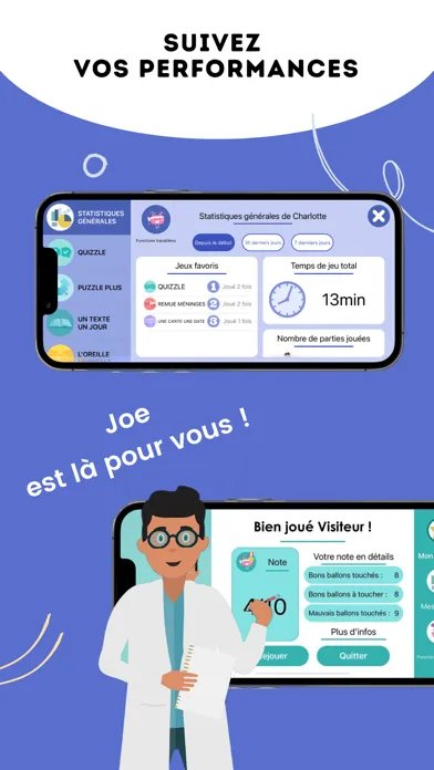 JOE, votre coach cérébral スクリーンショット