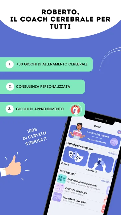 Скриншоты ROBERTO il tuo coach cerebrale