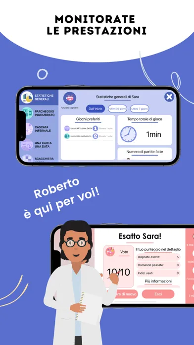 Скриншоты ROBERTO il tuo coach cerebrale