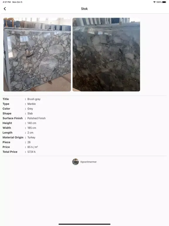 Captures d'écran de TT Granit iPad 