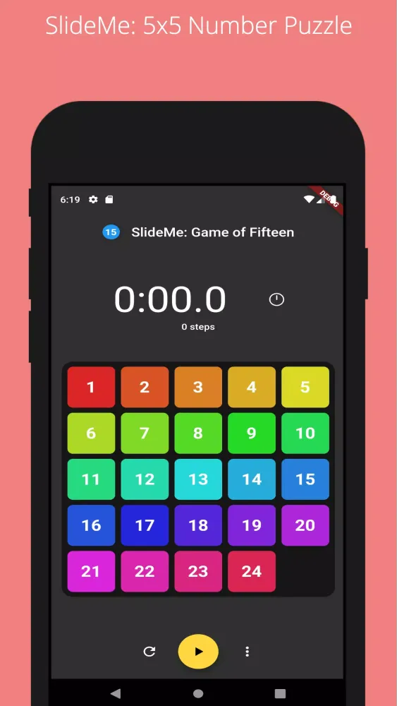 SlideMe Game of Fifteen Ekran Görüntüleri