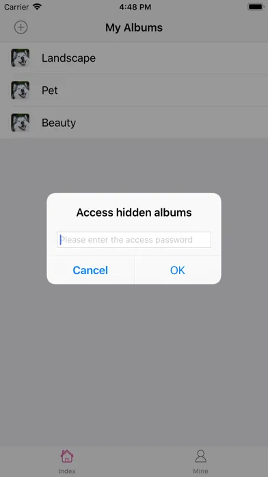Origin Album - encrypted album Screenshots