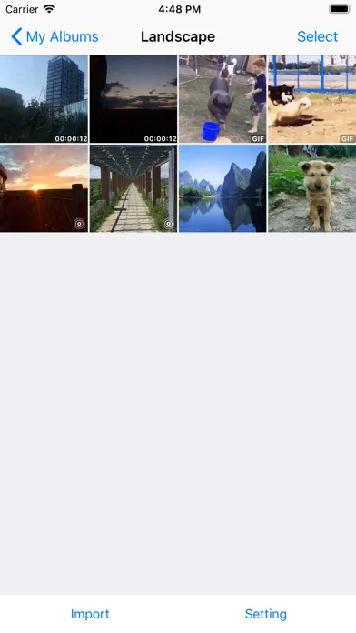 Origin Album - encrypted album Screenshots