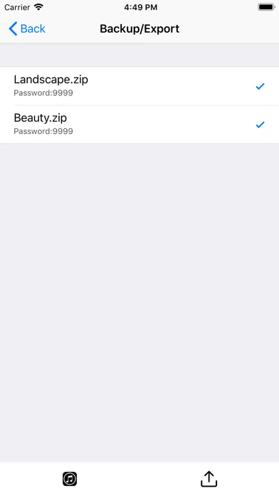 Origin Album - encrypted album Screenshots