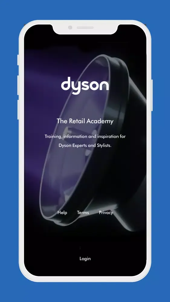 Capturas de tela do Dyson Retail Training Academy