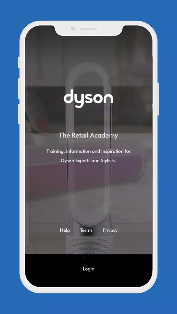 Capturas de tela do Dyson Retail Training Academy