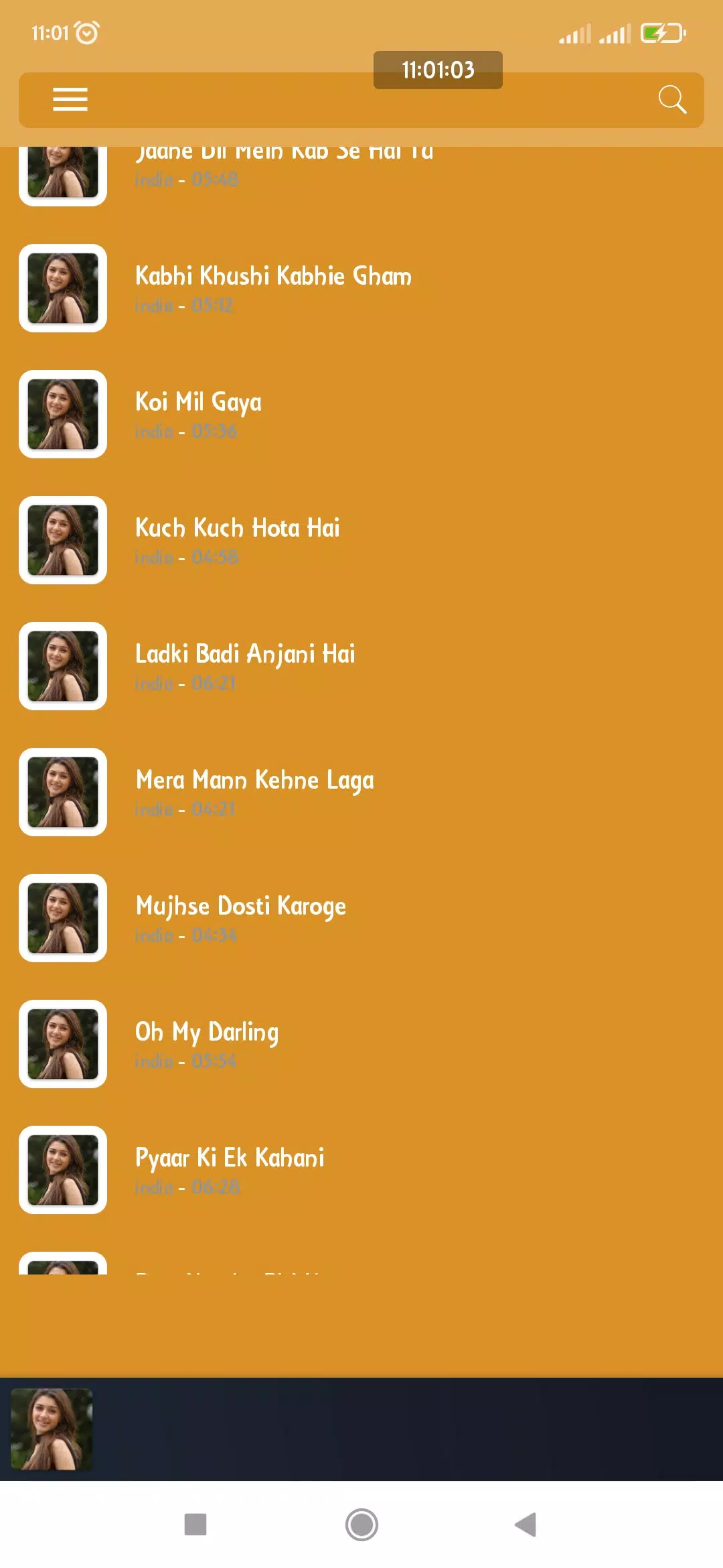 Lagu India Bollywood Offline Screenshots
