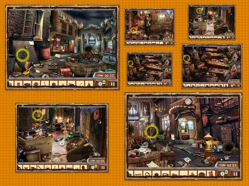 Capturas de tela do Hidden Objects : Hidden Object Night Terror iPad 