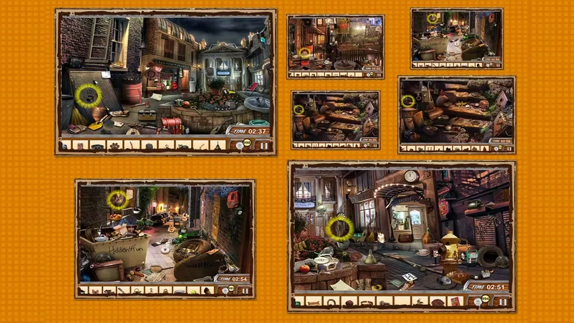 Capturas de tela do Hidden Objects : Hidden Object Night Terror