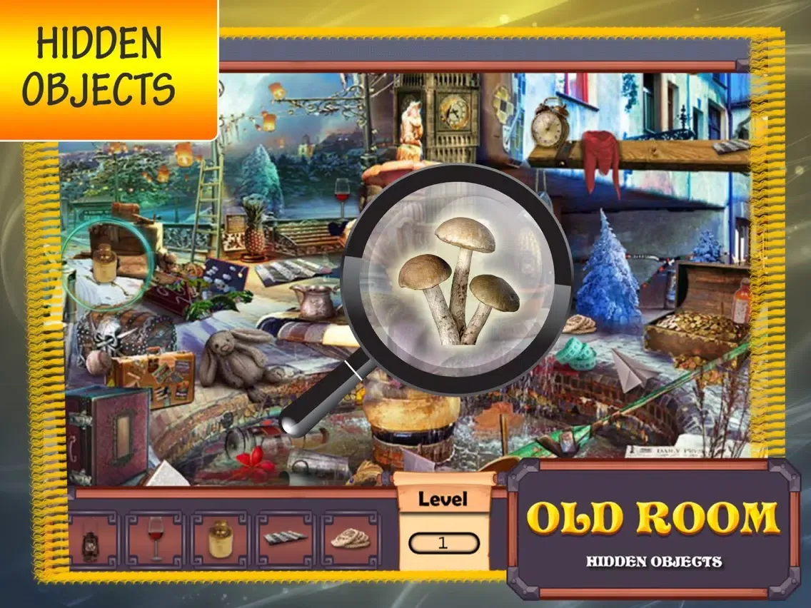 Free Hidden Objects Game : Old Room iPad  سکرین شاٹس