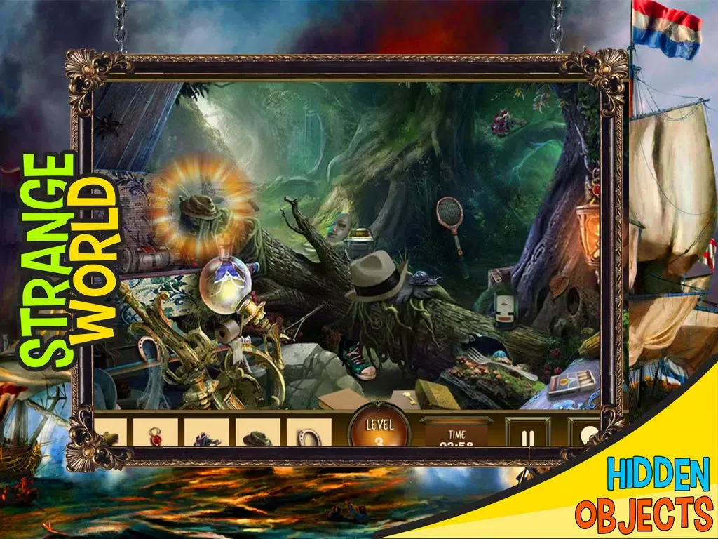 تصاویر Hidden Objects Puzzle Strange World iPad 