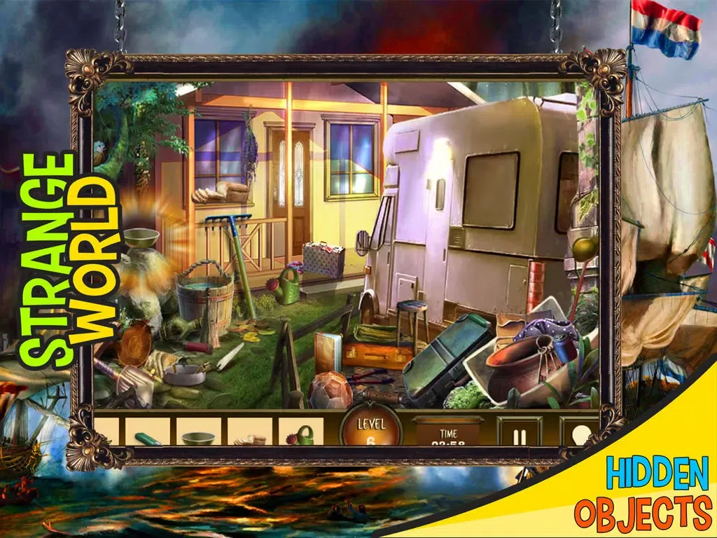 تصاویر Hidden Objects Puzzle Strange World iPad 