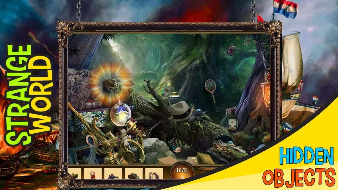 تصاویر Hidden Objects Puzzle Strange World