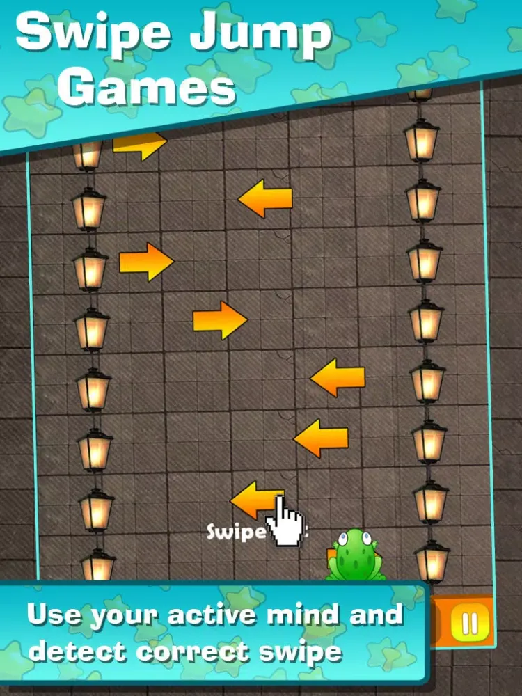Zrzuty ekranu Swipe Jump : Jump the frog using swipe iPad 