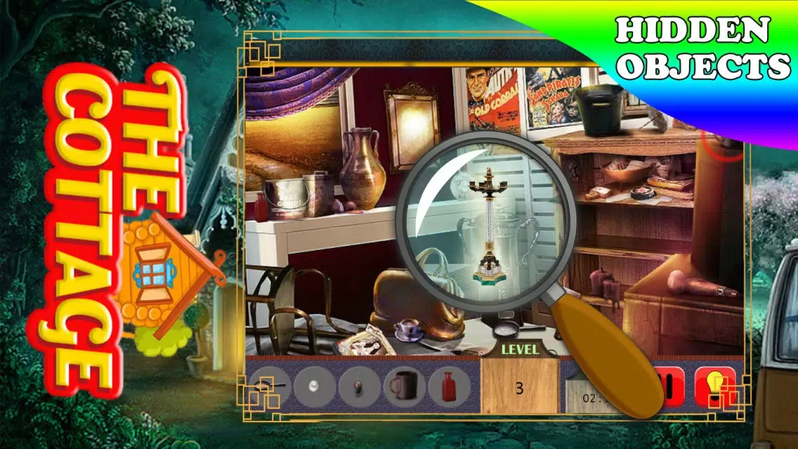 Capturas de tela do The Cottage : Free Hidden Objects Game