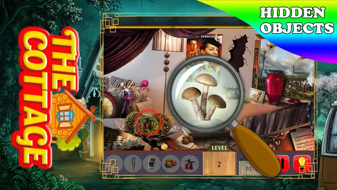 Capturas de tela do The Cottage : Free Hidden Objects Game