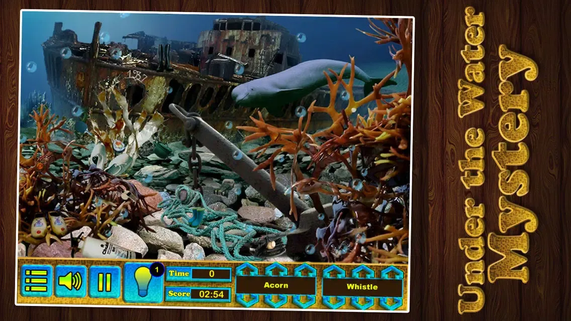 Hidden Object,Hidden Objects,Under Water Mystery,Case solved,Kids Game,Puzzle,Aquarium With Game Ekran Görüntüleri