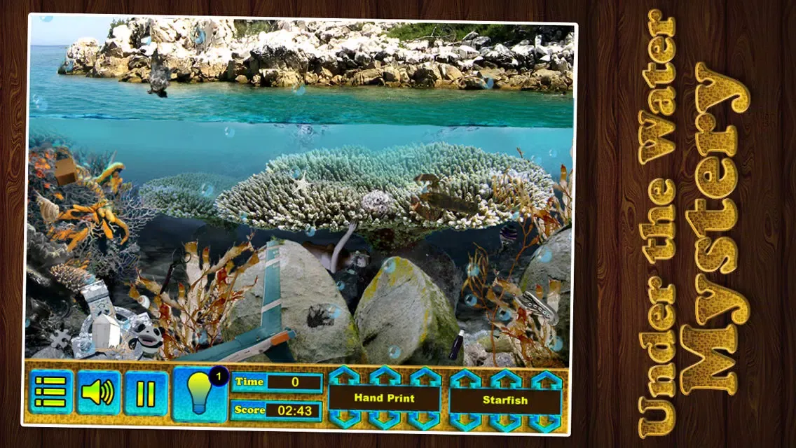 Hidden Object,Hidden Objects,Under Water Mystery,Case solved,Kids Game,Puzzle,Aquarium With Game Ekran Görüntüleri