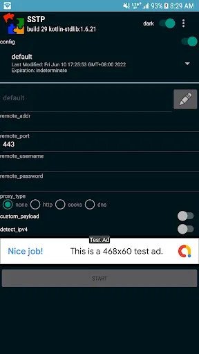 SSTP Max Screenshots